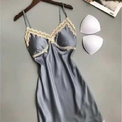 WOMEN'S SUSPENDERS NIGHTDRESS 